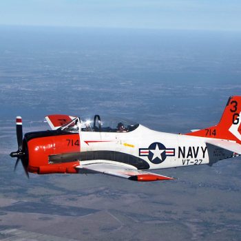 PARKZONE ULTRA-MICRO T-28 TROJAN BNF PKZU1580
